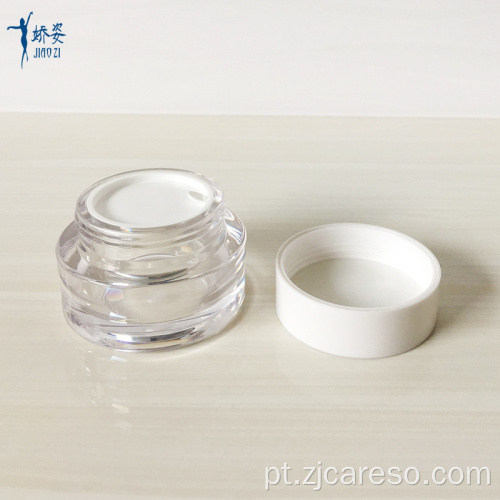 Frasco de creme PETG V7 com 50ml de parede espessa